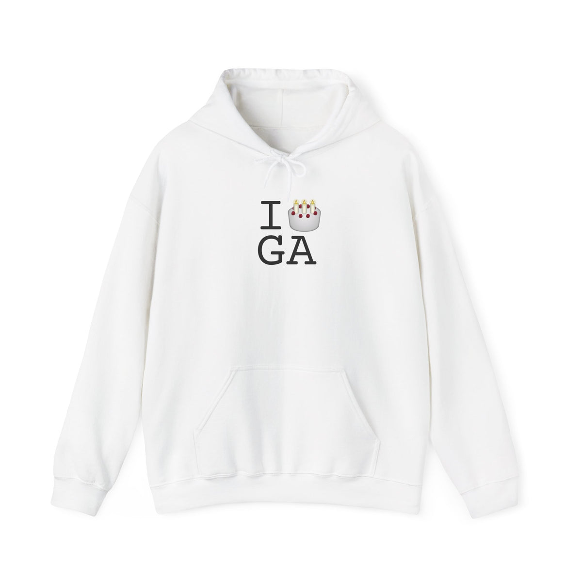 "I Birthday Cake Georgia" Hoodie
