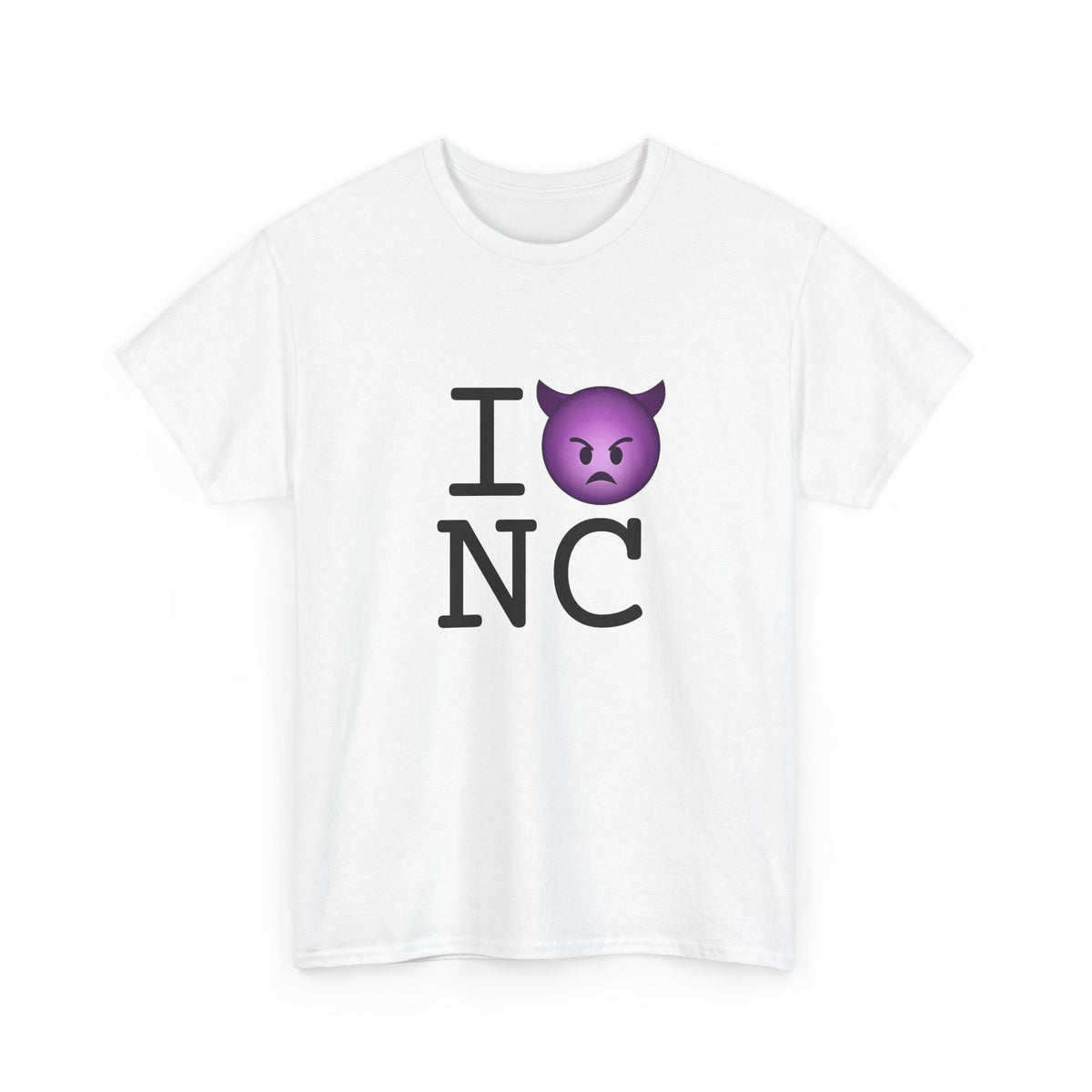 "I'm an Angry Devil about North Carolina" Tee