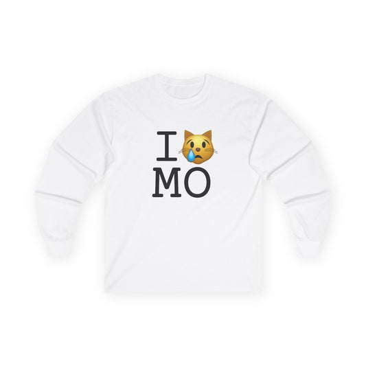 "I'm a Crying Cat about Missouri" Long Sleeve Shirt