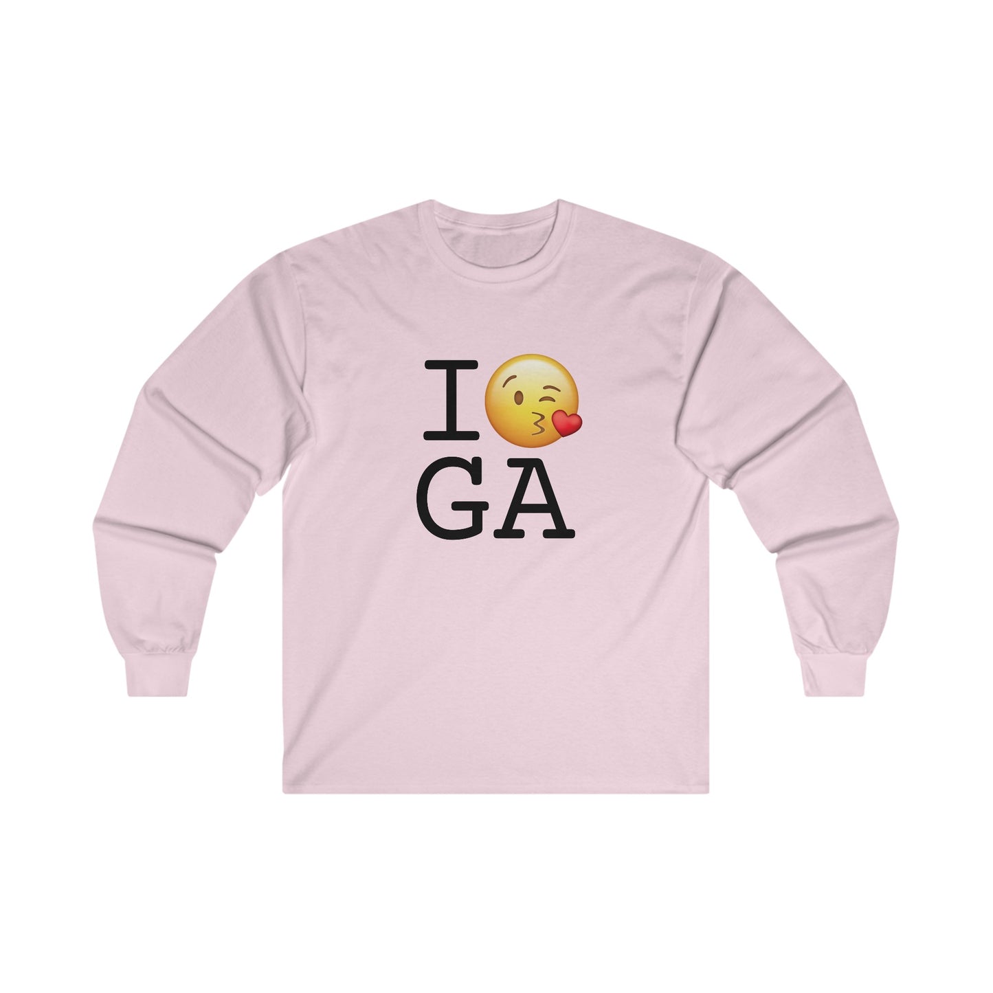 "I Blow a Kiss at Georgia" Long Sleeve Shirt