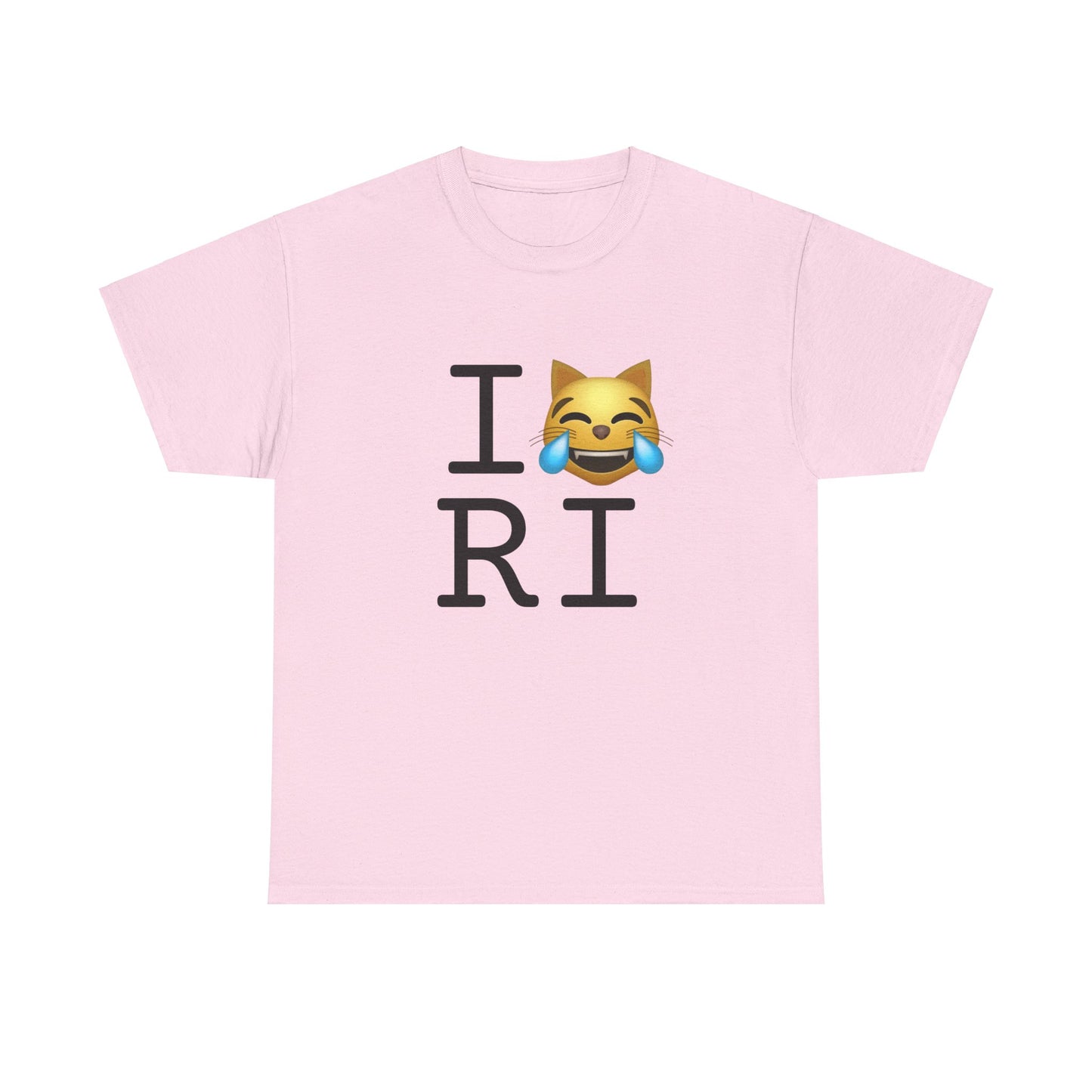 "I'm Laughing like a Cat at Rhode Island" Tee