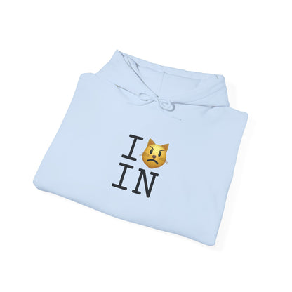 "I'm a Pouting Cat about Indiana" Hoodie
