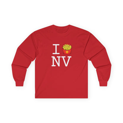 "I French Fries Nevada" Long Sleeve Shirt