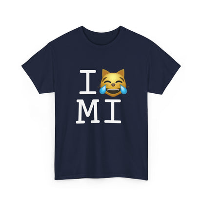 "I'm Laughing like a Cat at Michigan" Tee