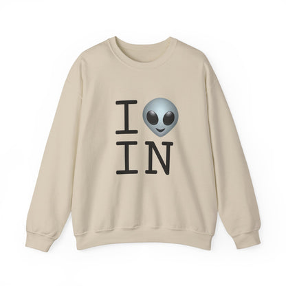 "I Feel Alien in Indiana" Sweatshirt