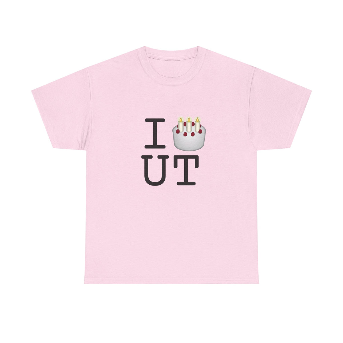"I Birthday Cake Utah" Tee