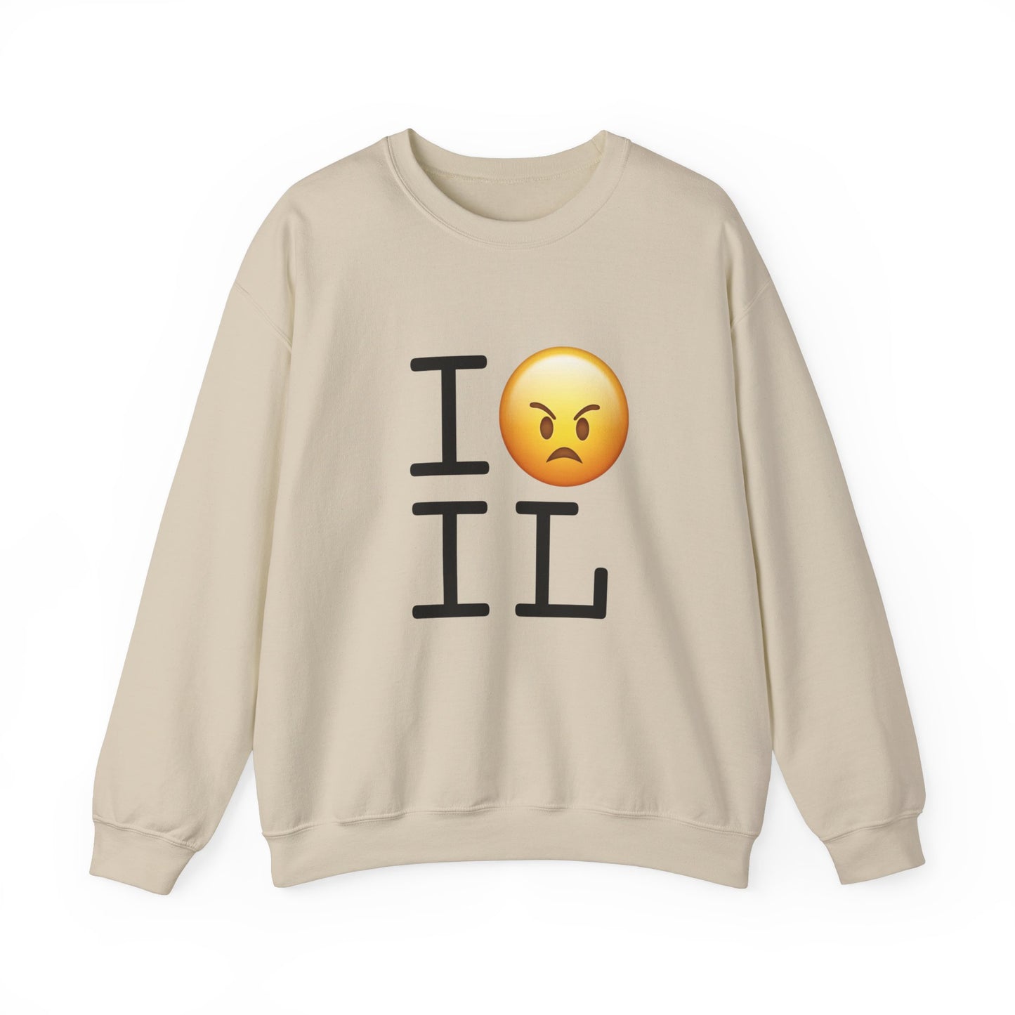 "I'm Mad at Illinois" Sweatshirt