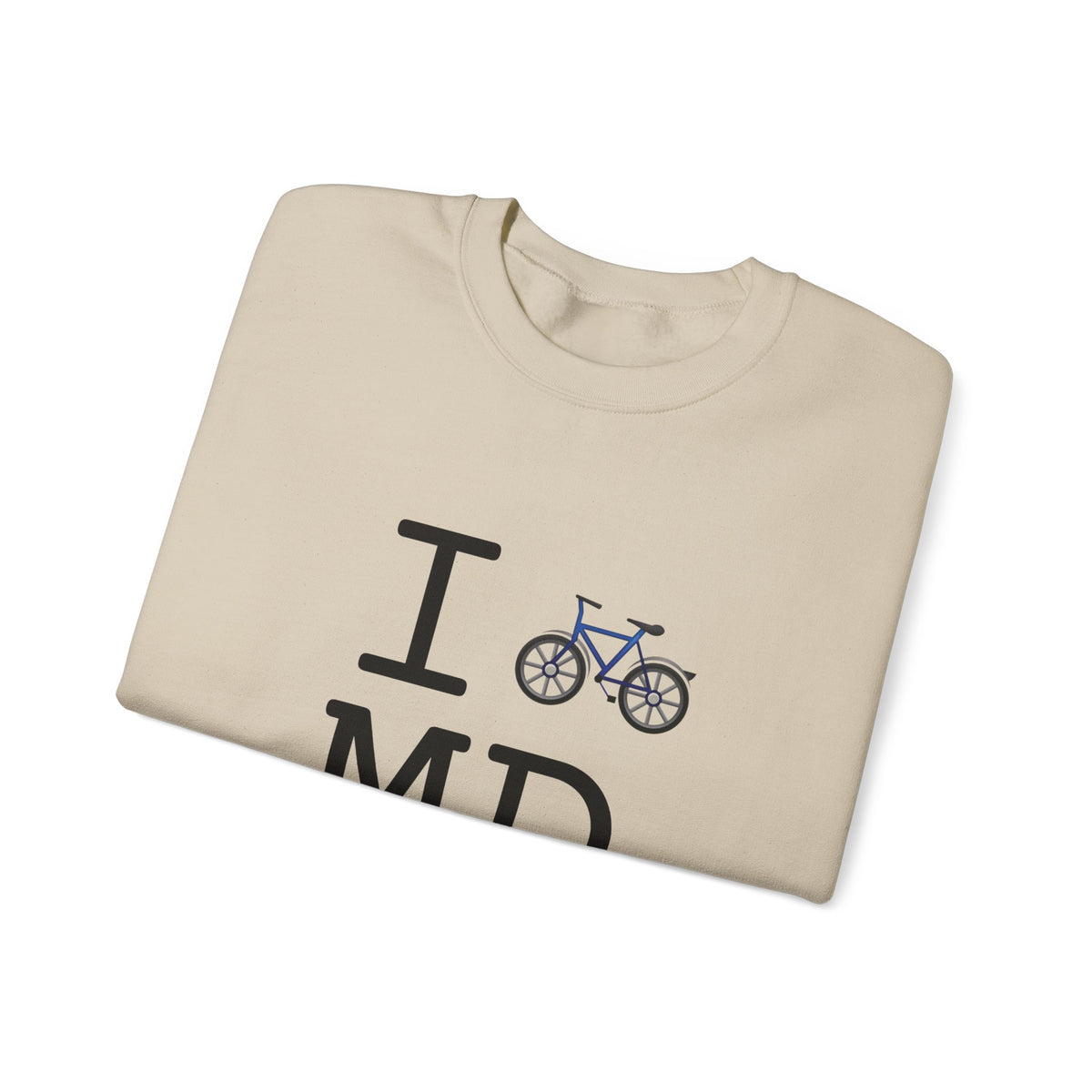 "I Bicycle Maryland" Sweatshirt