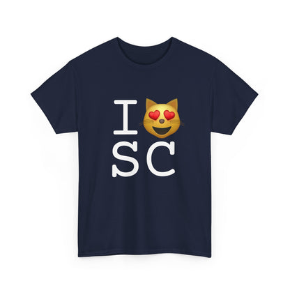 "I'm a Cat that Loves South Carolina" Tee