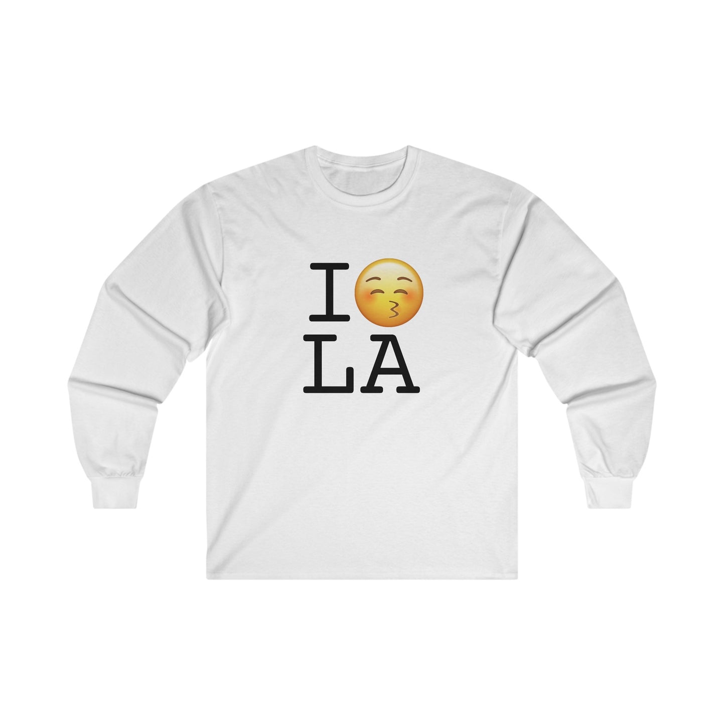 "I Kiss Louisiana" Long Sleeve Shirt