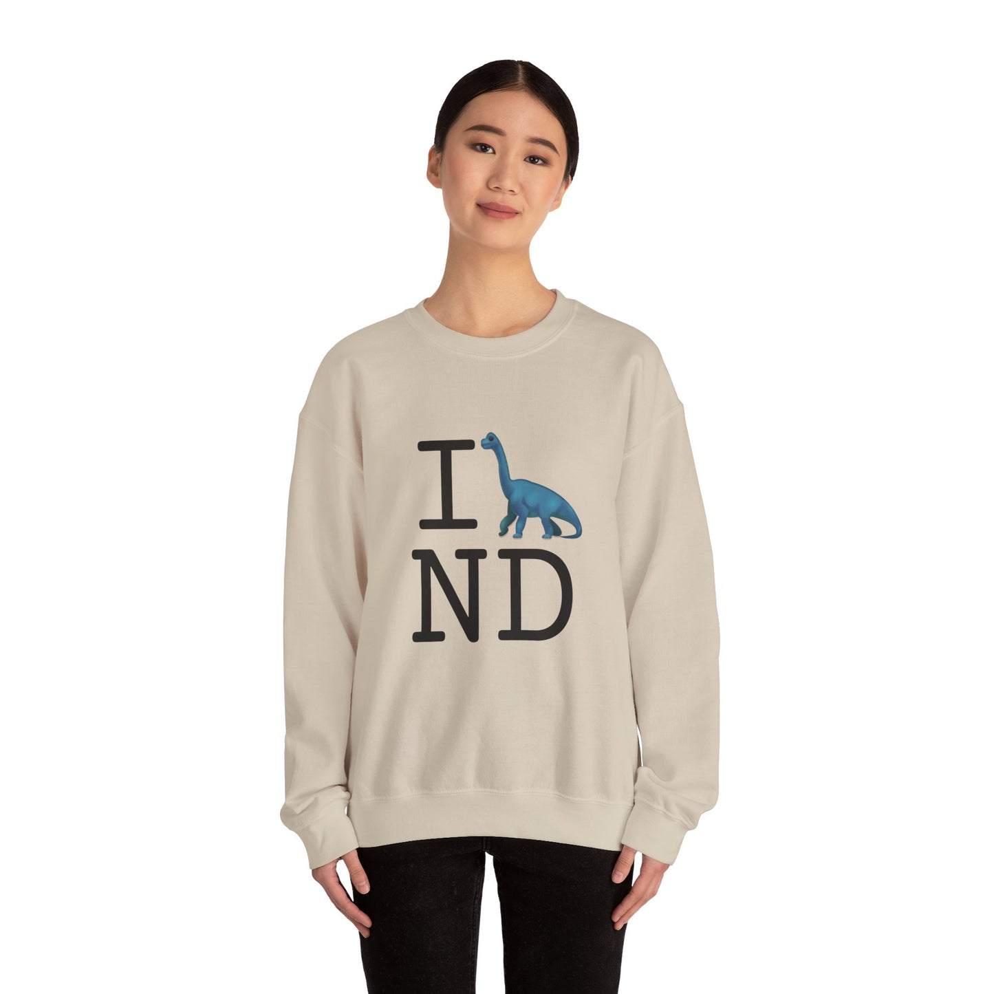 "I'm a Dinosaur in North Dakota" Sweatshirt