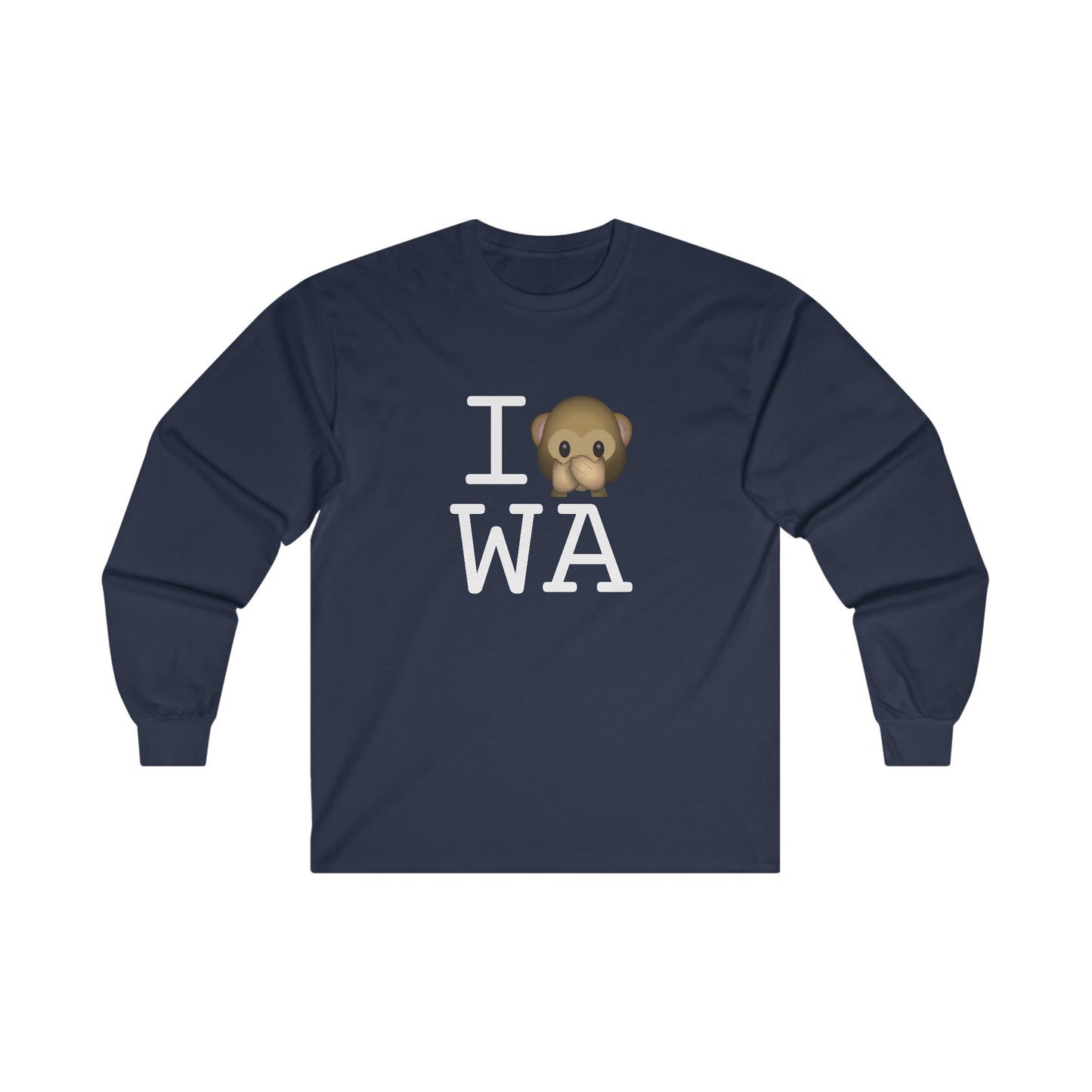 "I Don't Speak about Washington" Long Sleeve Shirt