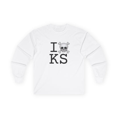 "I'm a Pirate in Kansas" Long Sleeve Shirt