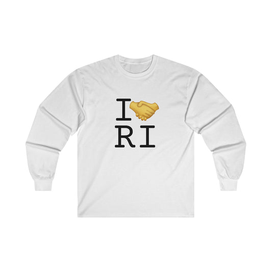 "I Have an Arrangement with Rhode Island" Long Sleeve Shirt