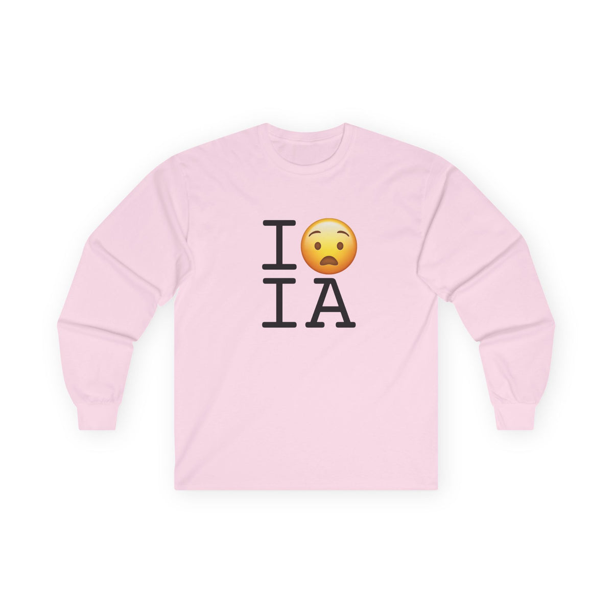 "I'm Anguished about Iowa" Long Sleeve Shirt