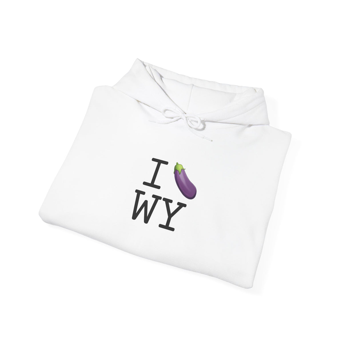 "I Eggplant Wyoming" Hoodie
