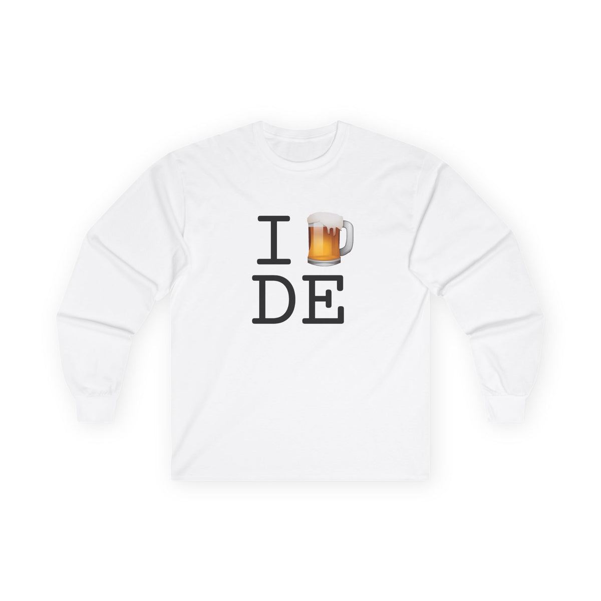 "I Beer Delaware" Long Sleeve Shirt