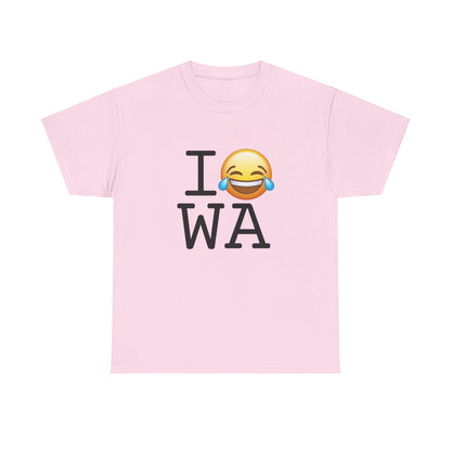 "I'm Laughing at Washington" Tee