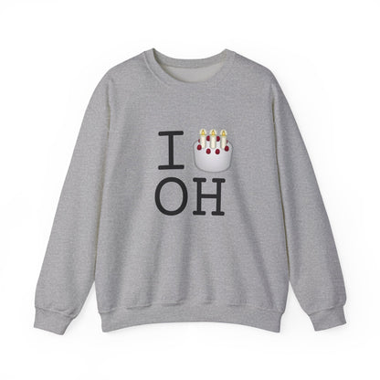 "I Birthday Cake Ohio" Sweatshirt