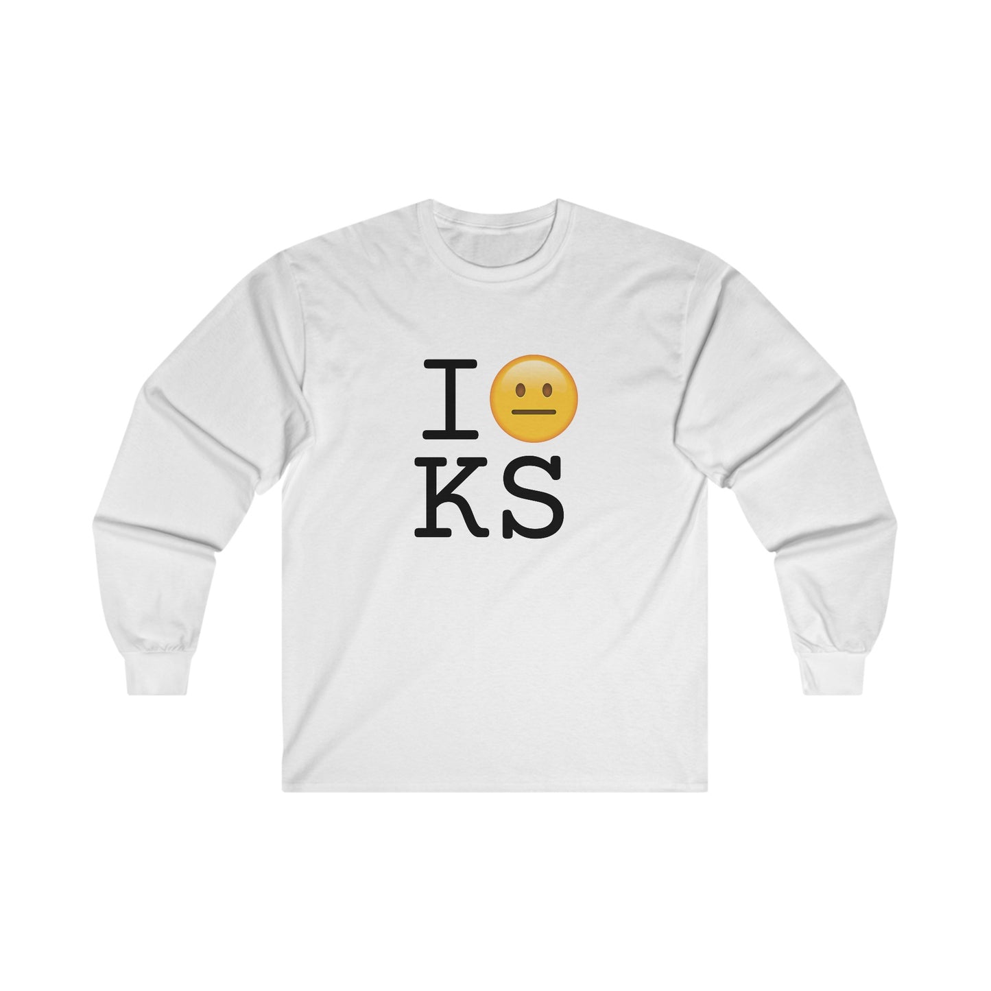 "I'm Neutral About Kansas" Long Sleeve Shirt