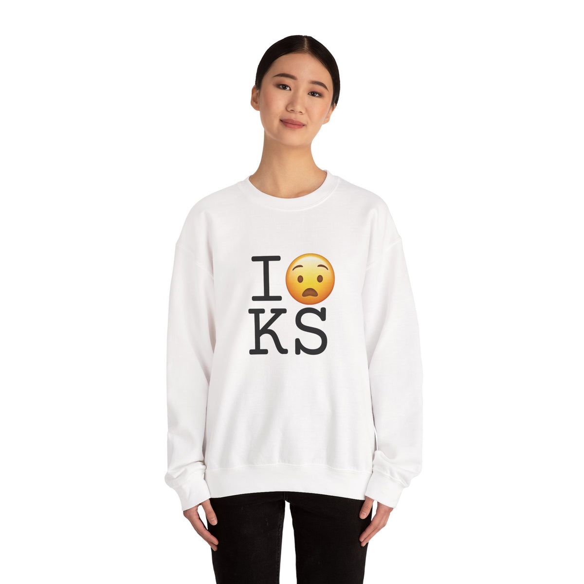 "I'm Anguished about Kansas" Sweatshirt