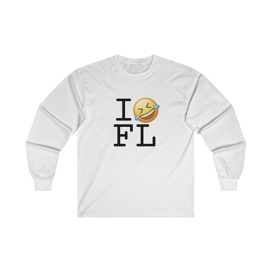 "I Laugh Hard (LMFAO) at Florida" Long Sleeve Shirt