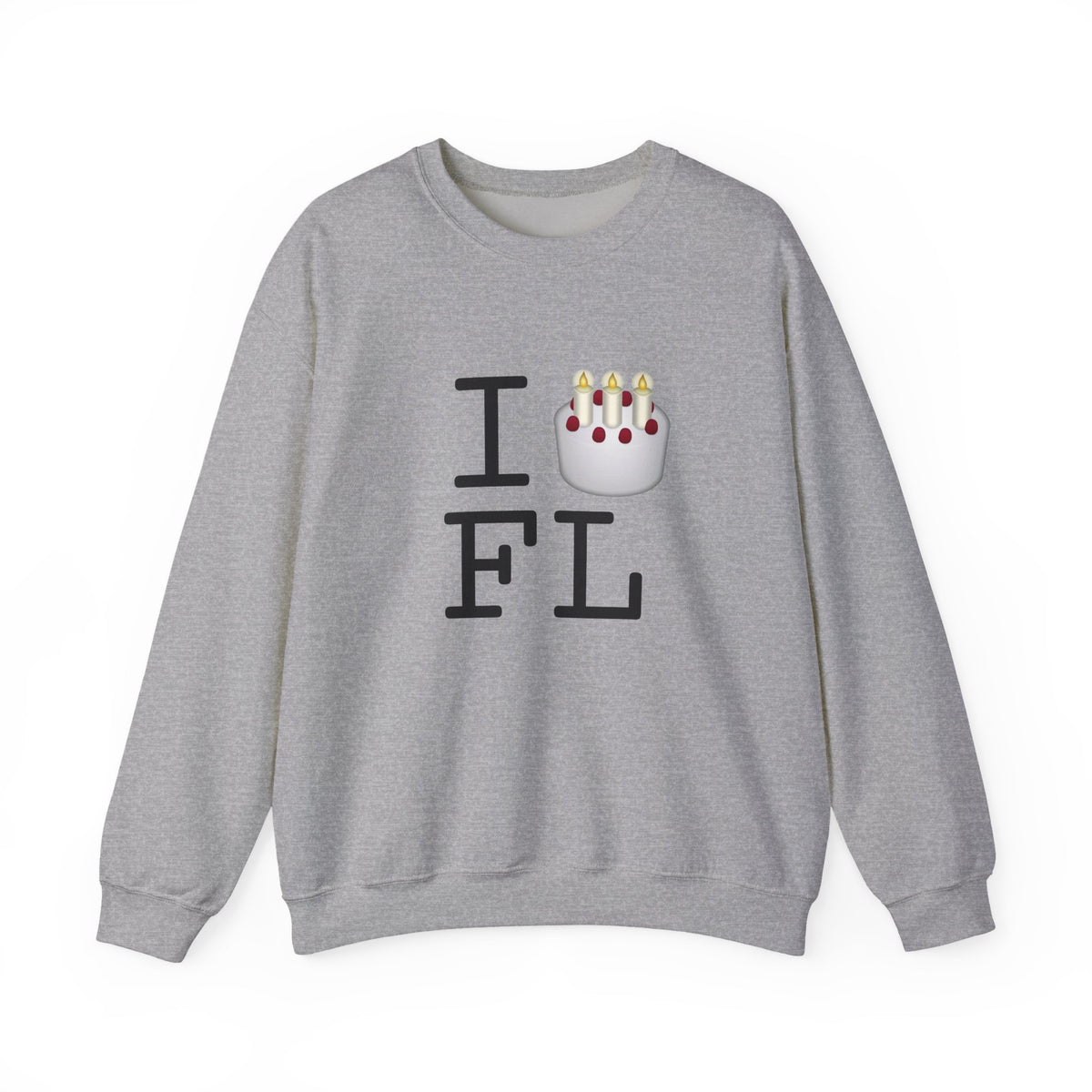 "I Birthday Cake Florida" Sweatshirt