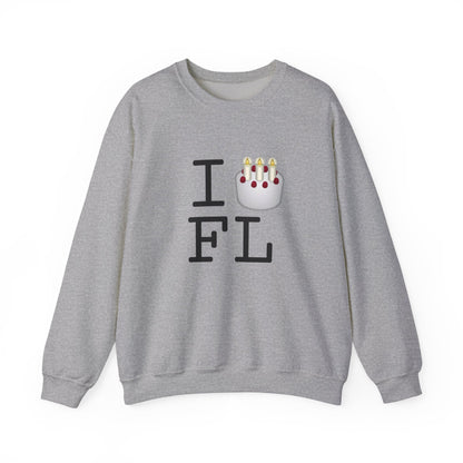 "I Birthday Cake Florida" Sweatshirt