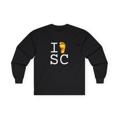 "I Foot South Carolina" Long Sleeve Shirt