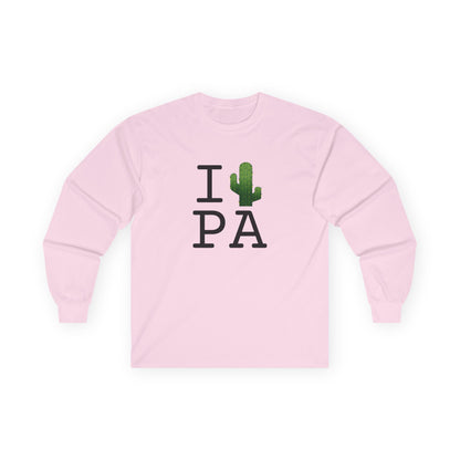"I Cactus Pennsylvania" Long Sleeve Shirt