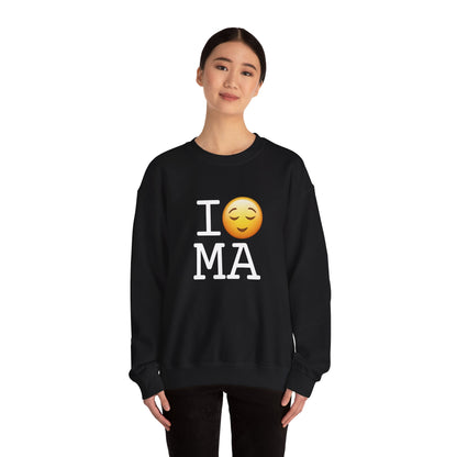 "I'm Relieved about Massachusetts" Sweatshirt