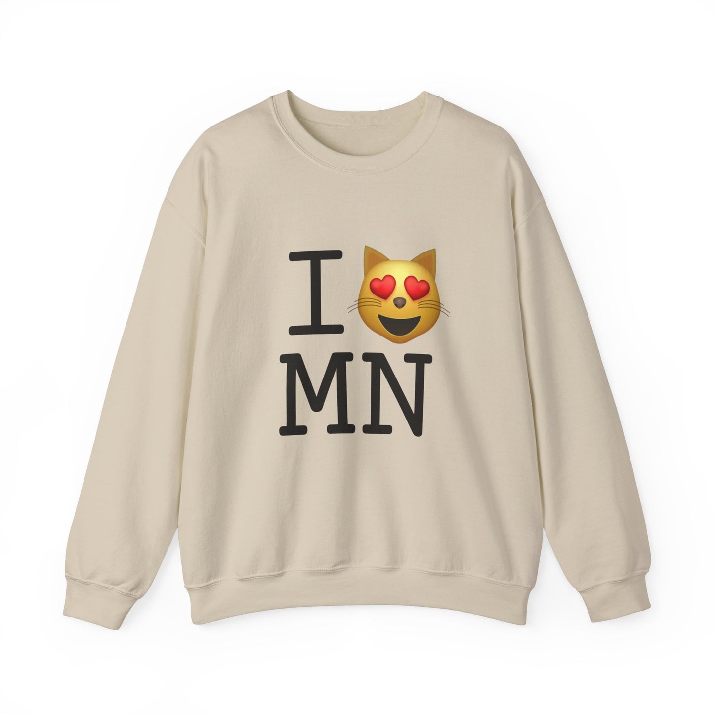 "I'm a Cat that Loves Minnesota" Sweatshirt