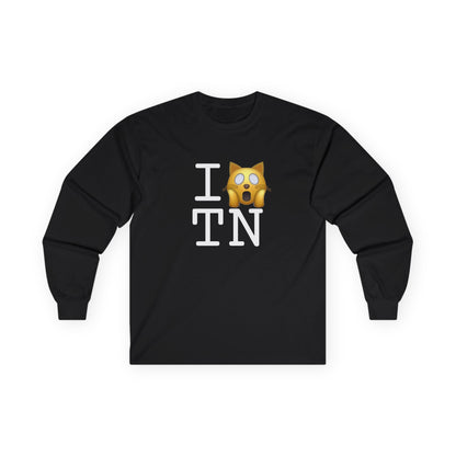 "I'm a Scaredy Cat about Tennessee" Long Sleeve Shirt