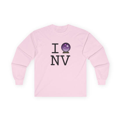"I Predict the Future (Crystal Ball) of Nevada" Long Sleeve Shirt