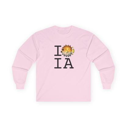 "I Blowfish in Iowa" Long Sleeve Shirt