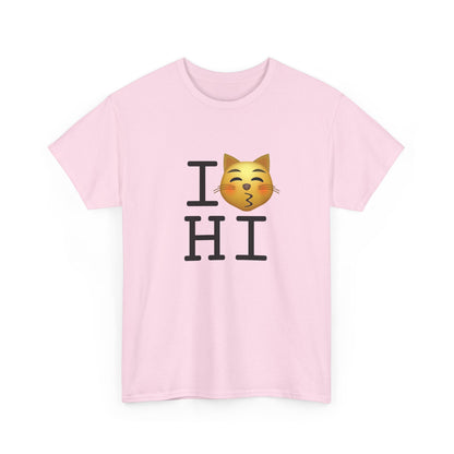 "I'm a Kissing Cat toward Hawaii" Tee