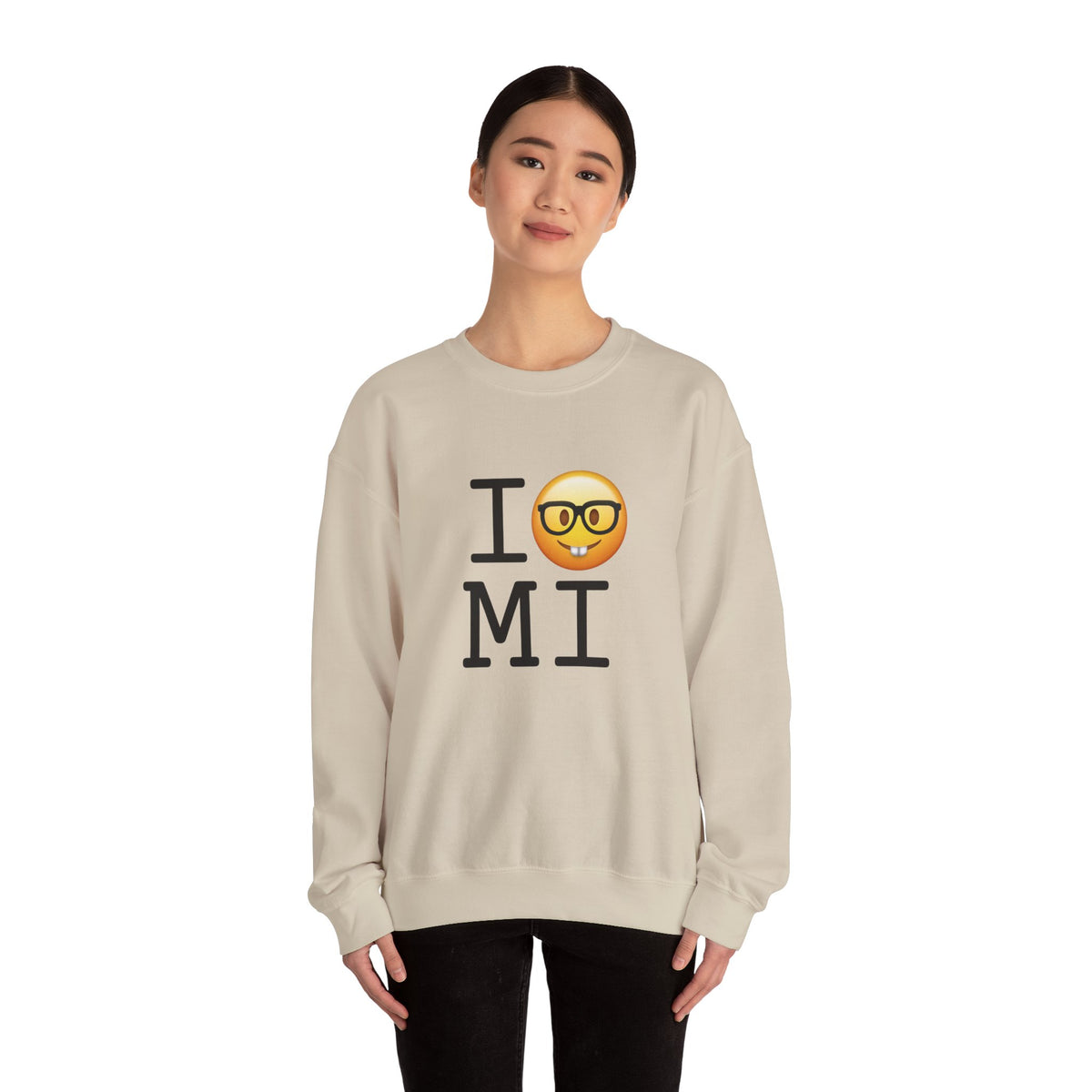 "I'm a Nerd about Michigan" Sweatshirt