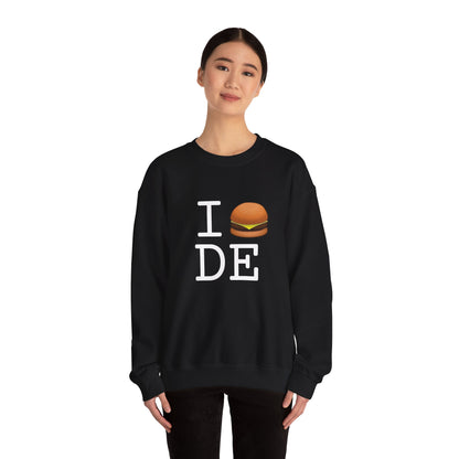 "I Cheeseburger Delaware" Sweatshirt