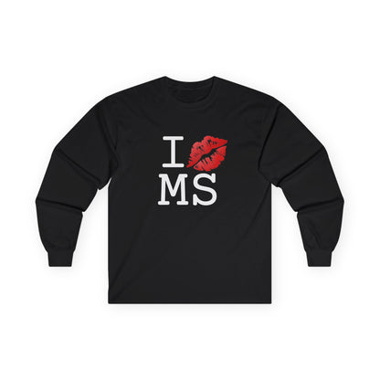 "I Kiss Mark Mississippi" Long Sleeve Shirt