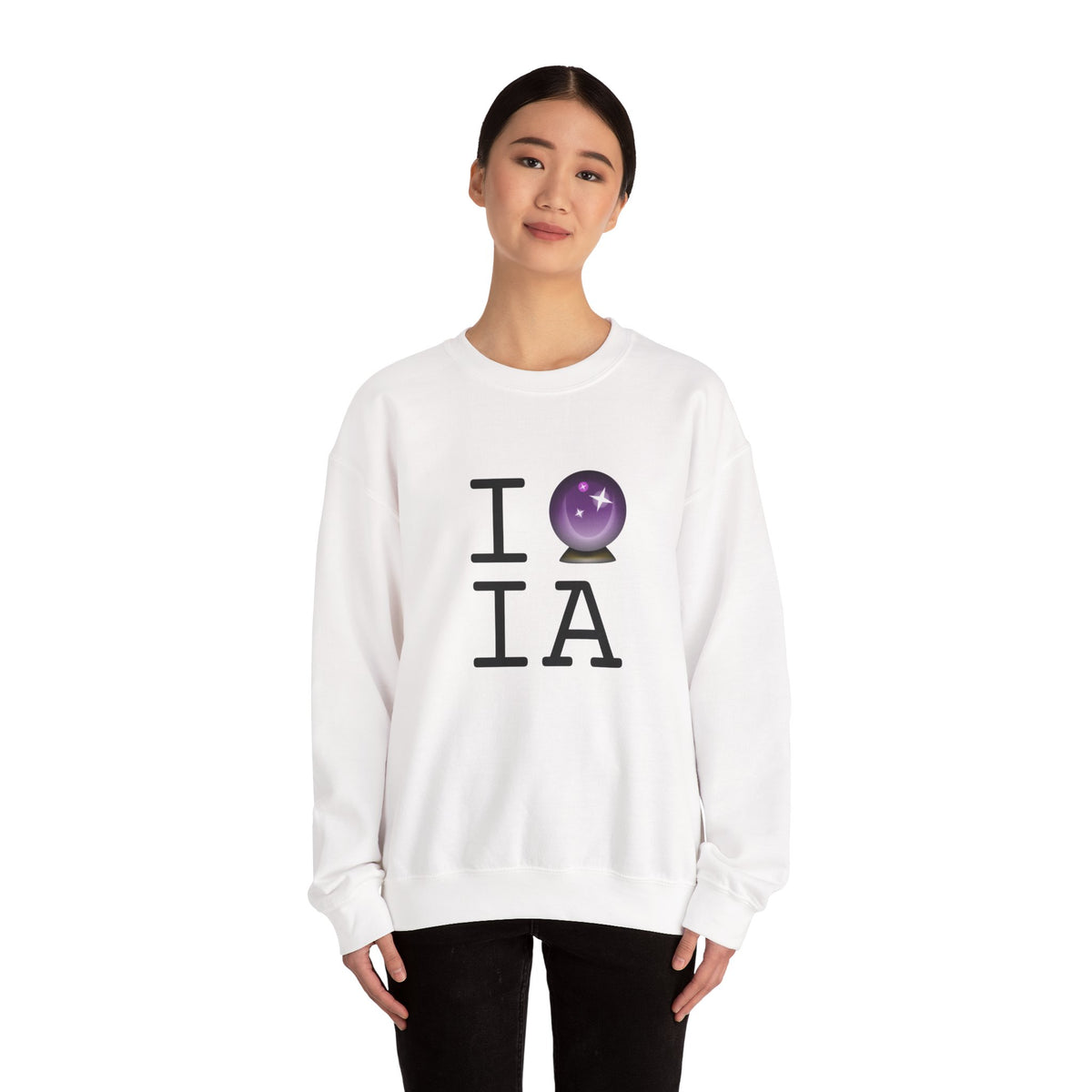 "I Predict the Future (Crystal Ball) of Iowa" Sweatshirt