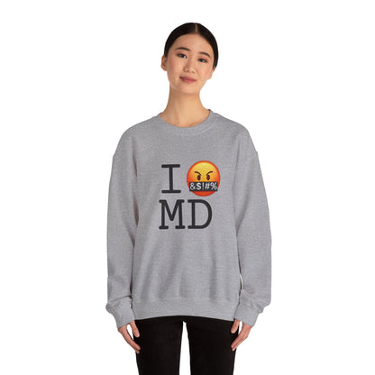 "I Curse about Maryland" Sweatshirt