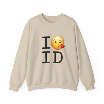 "I Blow a Kiss at Idaho" Sweatshirt