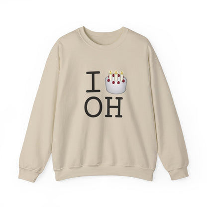 "I Birthday Cake Ohio" Sweatshirt