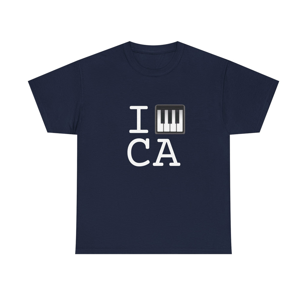 "I Piano California" Tee