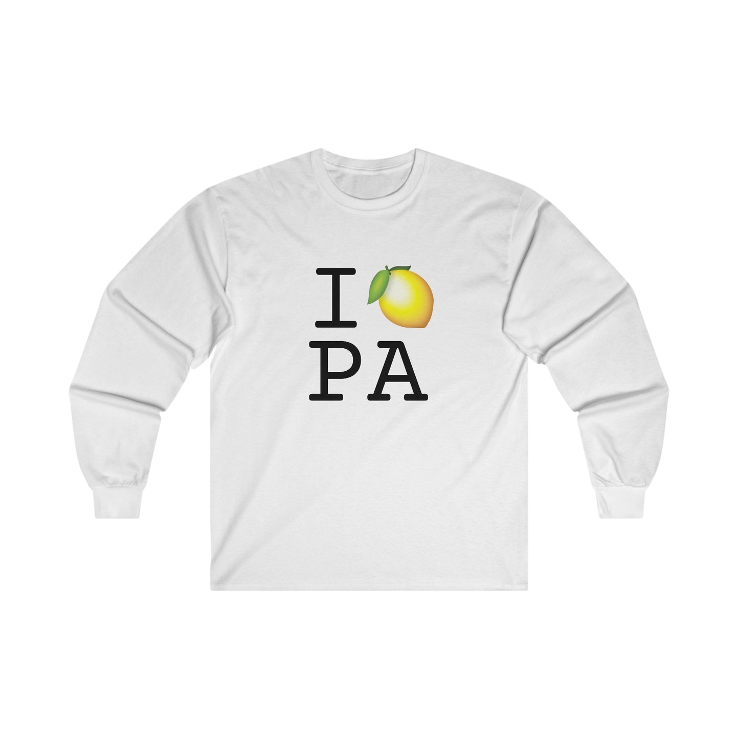 "I Lemon Pennsylvania" Long Sleeve Shirt