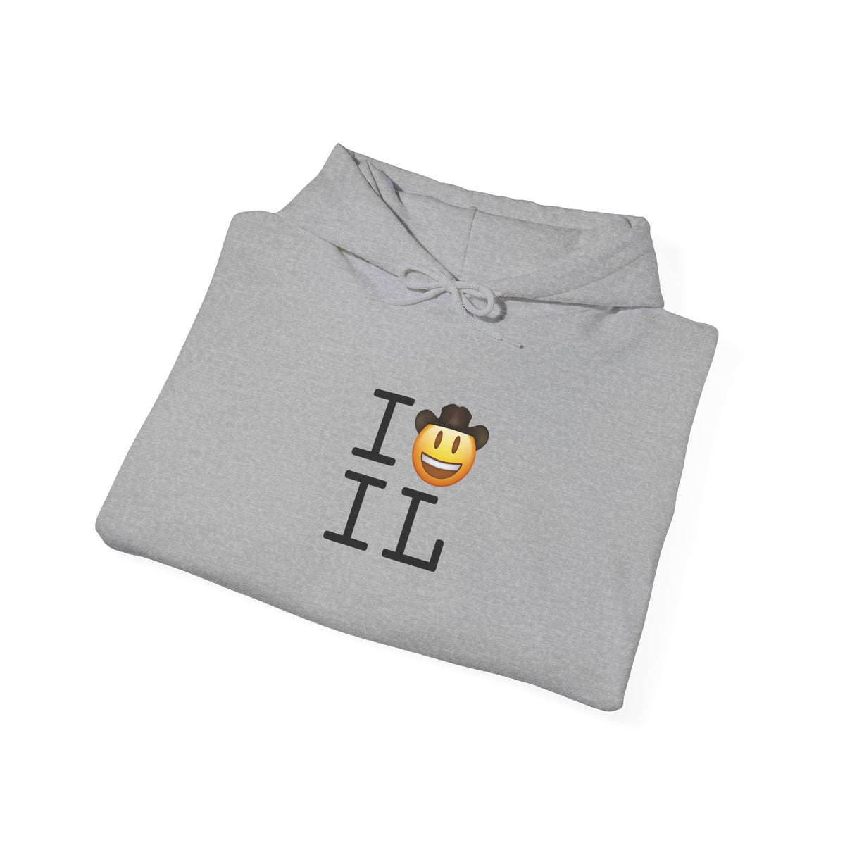 "I'm a Cowboy or Cowgirl in Illinois" Hoodie