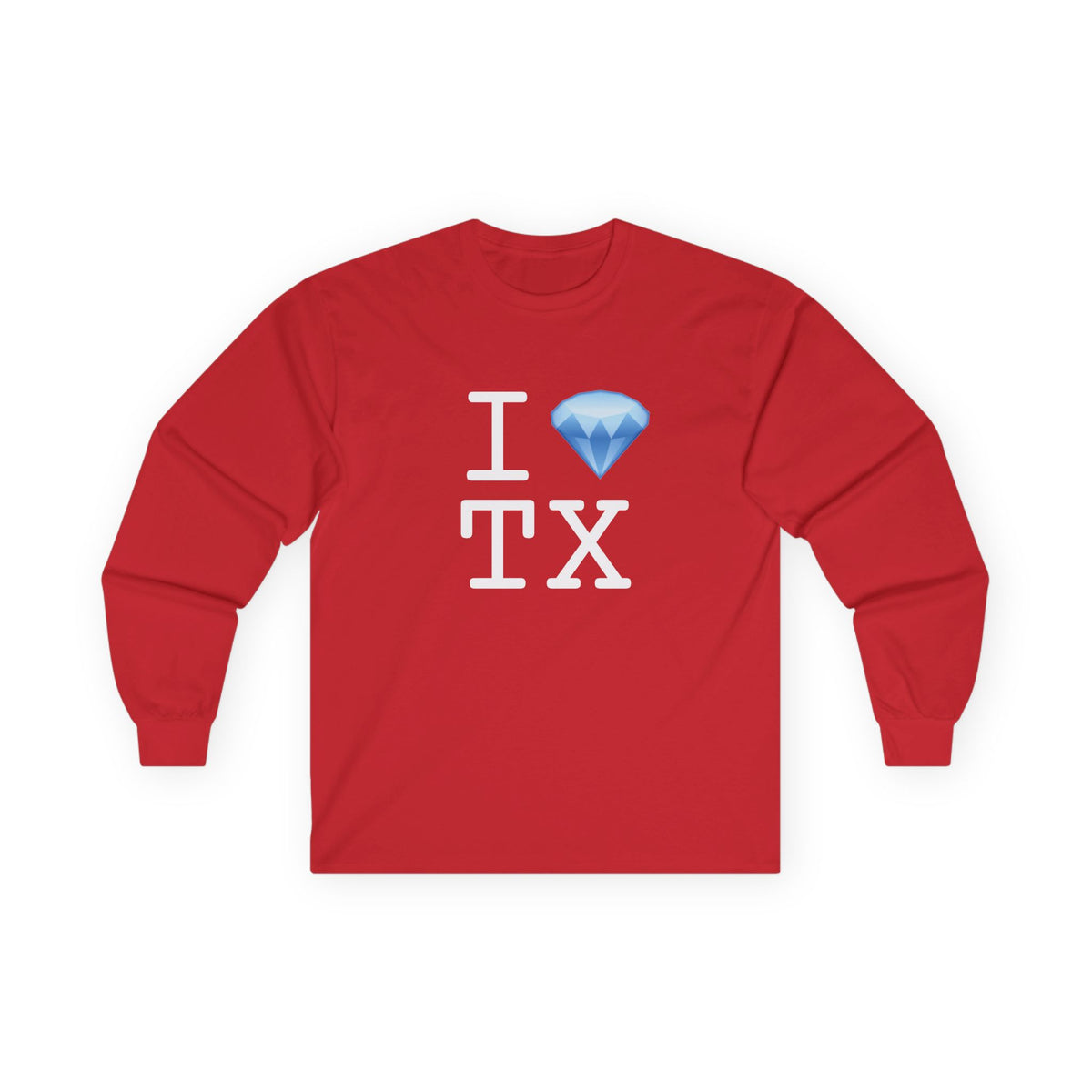 "I Diamond Texas" Long Sleeve Shirt
