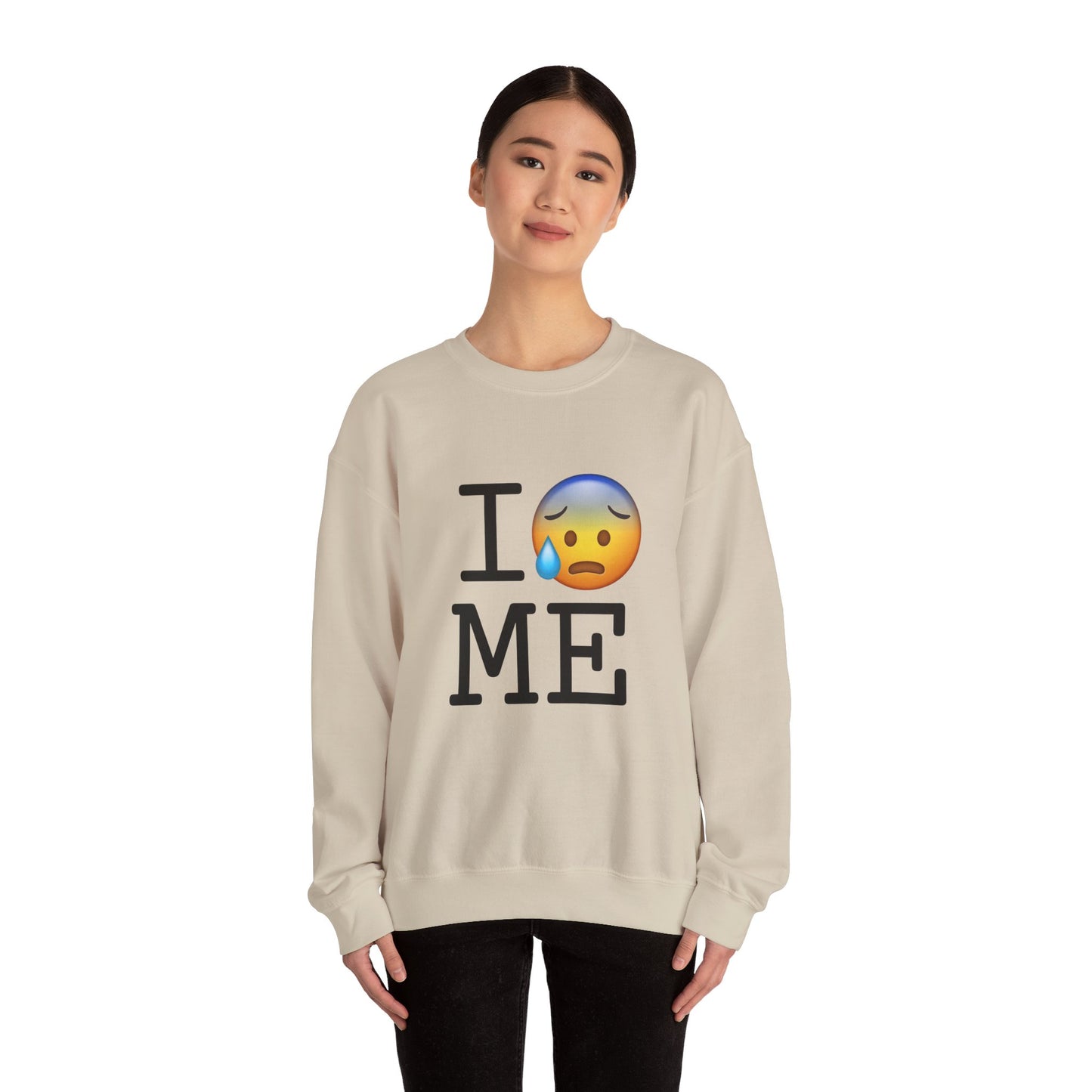 "I'm Anxiously Sweating in Maine" Sweatshirt