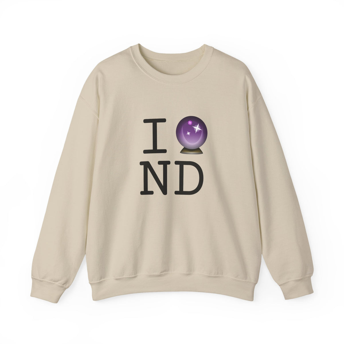"I Predict the Future (Crystal Ball) of North Dakota" Sweatshirt