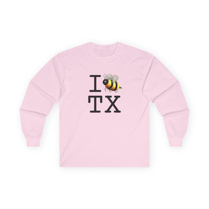 "I Bee in Texas" Long Sleeve Shirt